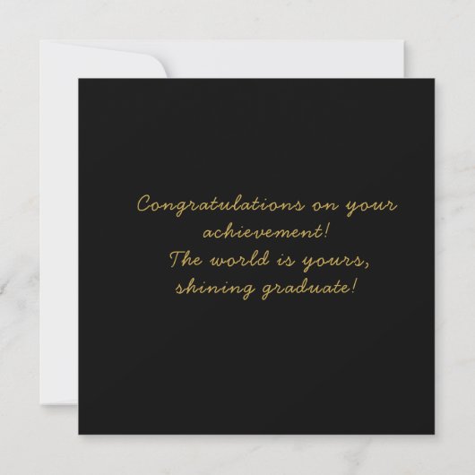 congratulations on your graduation card (裏面)