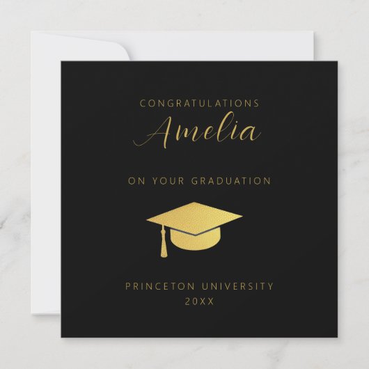 congratulations on your graduation card (正面)