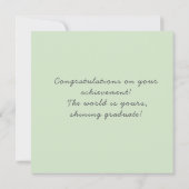 congratulations on your graduation card (裏面)