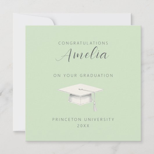 congratulations on your graduation card (正面)