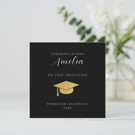 congratulations on your graduation card (スタンド正面)