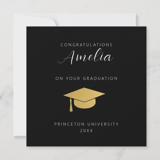 congratulations on your graduation card (正面)