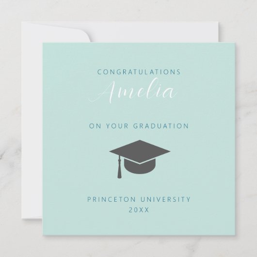 congratulations on your graduation card カード (正面)