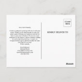 "Congratulations on Your Home Sale! It's Finally C ポストカード (裏面)