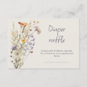 Congratulations on your little wildflower! エンクロージャーカード (正面)