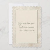 Congratulations on your marriage floral bouquet   ノートカード (裏面)