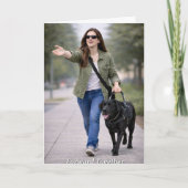 Congratulations on Your New Guide Dog Card カード (正面)