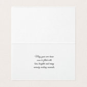 Congratulations on Your New Home Card (内部フラット)