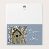 Congratulations on Your New Home Card (外部フラット)