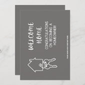 Congratulations On Your New Home: REALTOR  サンキューカード (正面/裏面)