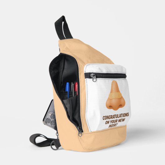 Congratulations on Your New Nose スリングバッグ (見開き)