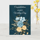 Congratulations on your special day! May it be fil カード (黄色い花)