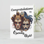 Congratulations on Your Theater Opening Night サンキューカード (スタンド正面)