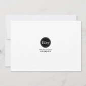 Congratulations on Your Theater Opening Night サンキューカード (裏面)