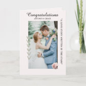 Congratulations on Your Wedding – cards カード (正面)