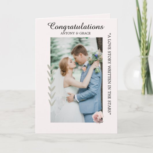 Congratulations on Your Wedding – cards カード (正面)