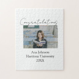 Congratulations photo graduate name university yea ジグソーパズル