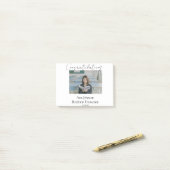 Congratulations photo graduate name university yea ポストイット (デスク上)