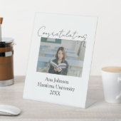 Congratulations photo graduate name university yea 台座サイン (インサイチュ)