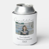 Congratulations photo graduate name university yea 缶クーラー (缶正面)