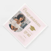 Congratulations Pink Gold Grad Photo Arch (コーナー)