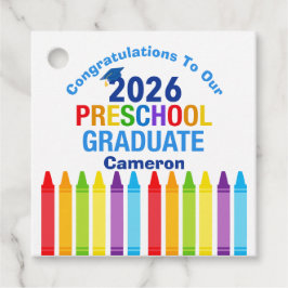 Congratulations Preschool Graduate Custom Party フェイバータグ