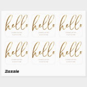 Congratulations Sticker スクエアシール (シート)