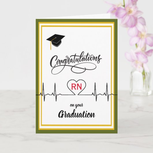 Congratulations to Nurse on their Graduation カード (蘭)