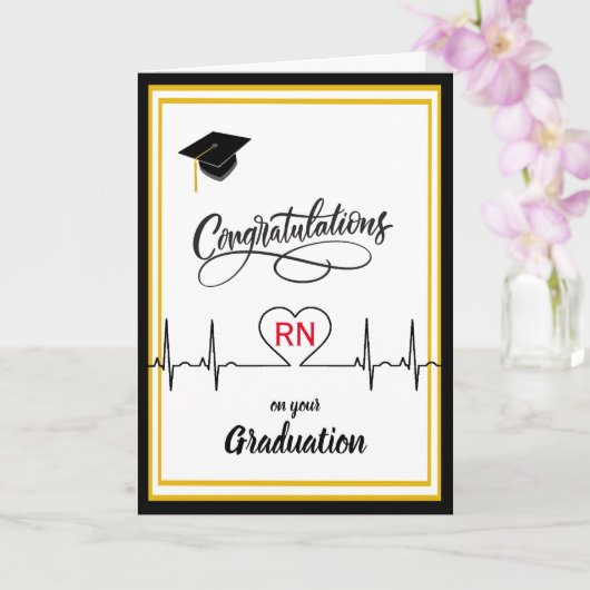 Congratulations to Nurse on their Graduation カード (蘭)