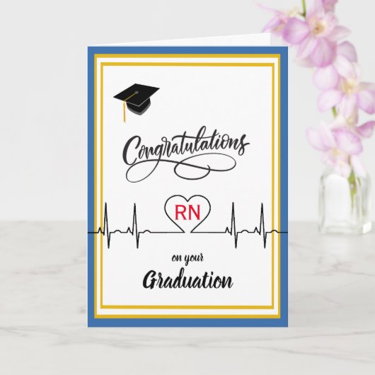 Congratulations to Nurse on their Graduation カード (蘭)