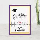 Congratulations to Nurse on their Graduation カード (正面)