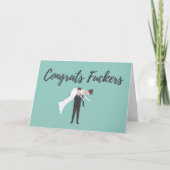 Congratulations Wedding Greeting Card カード (正面)