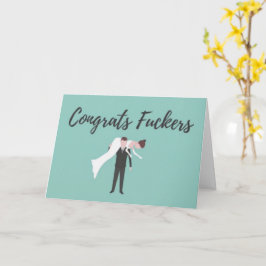 Congratulations Wedding Greeting Card カード