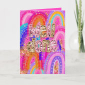 Congratulations Well Done カード (正面)