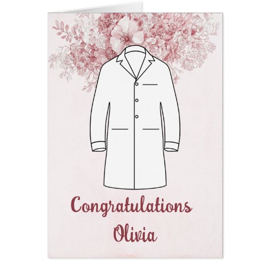 Congratulations White Coat Ceremony Doctor  (正面)