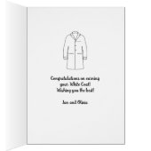 Congratulations White Coat Ceremony Doctor  (内側 (右))