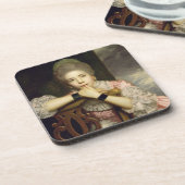 Congreveの「愛の失敗PrueとしてAbington夫人のための コースター (左側)