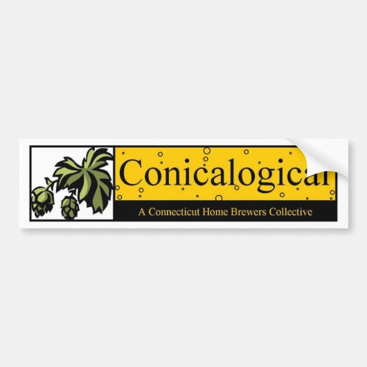 Conicalogicalのバンパーステッカー バンパーステッカー (正面)