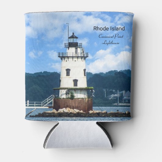 Conimicut Point  Lighthouse RI  缶クーラー (正面)