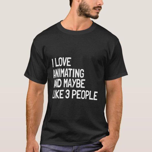 Conist Illustrator Cooning Introvert Animator Tシャツ (正面)