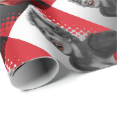 CONJO2赤はマリリンZAZZに点を打ちます ラッピングペーパー (ロールコーナー)