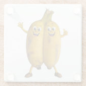Conjoined Bananas Comedy Duo ガラスコースター (裏面)