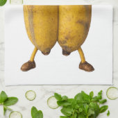 Conjoined Bananas Comedy Duo キッチンタオル (折り畳み)