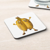 Conjoined Bananas Comedy Duo コースター (左側)