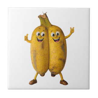 Conjoined Bananas Comedy Duo タイル