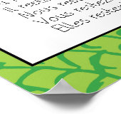 Conjugating Verbs ポスター (角)