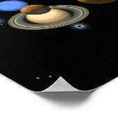 Conjunction of Planets Photograph ポスター (角)