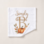 conjunto de toalhas "Simply Blessed" バスタオルセット (ウォッシュタオル)