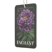 Conjure Enchant Bless the Path Purple Peony カーエアーフレッシュナー (左)
