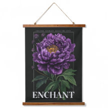 Conjure Enchant Bless the Path Purple Peony